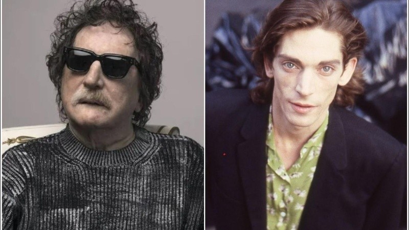 Charly García y Federico Moura.