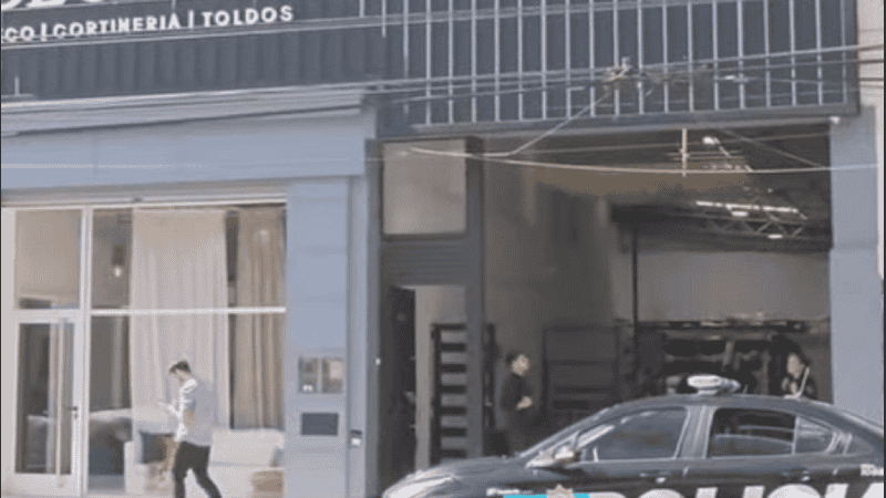 El depósito donde ingresó el delincuente este martes e intentó robar dinero.