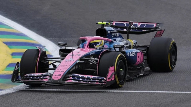Franco Colapinto finalizó 15° en el GP de Brasil.