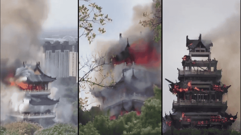 Un pabellón quedó destruido y apuntan al mal uso de incienso y velas.