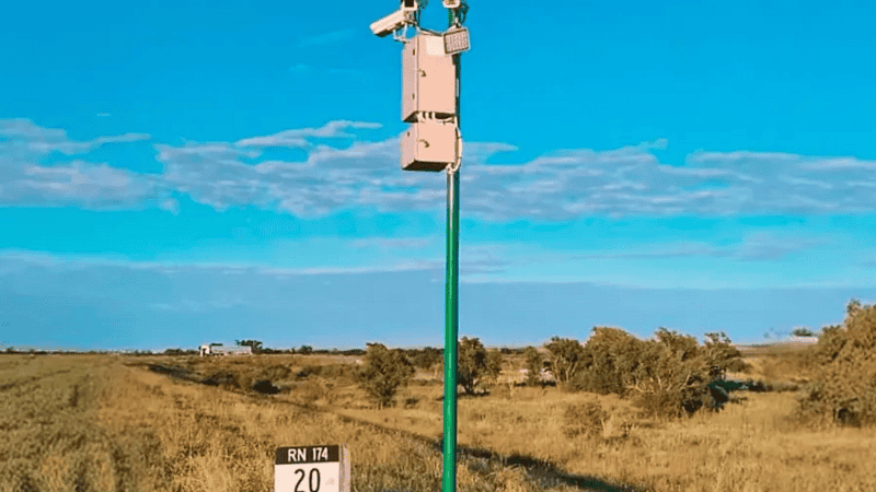 Uno de los radares que se instaló en el último tiempo.