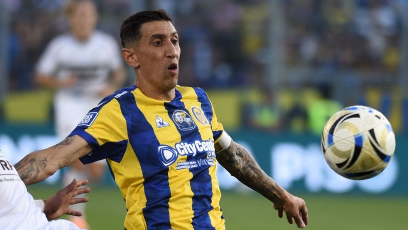 Di María descansó ante Independiente: es el goleador de Central con siete gritos.