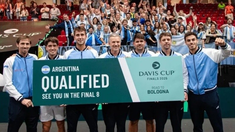 El equipo argentino que buscará la  2º corona en el máximo torneo de tenis