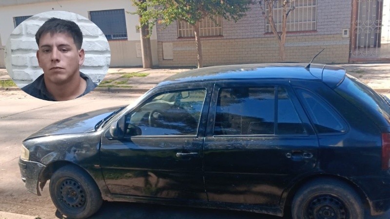 Samuel Franco fue arrestado el lunes por el Comando Radioeléctrico de Villa Gobernador Gálvez.