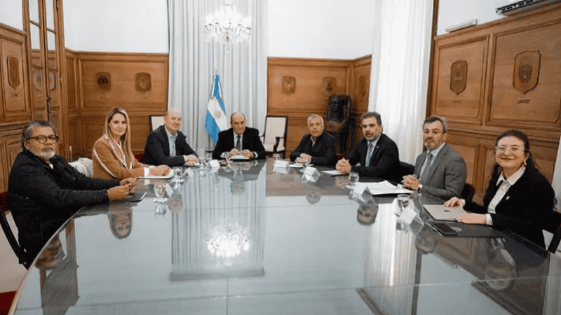 Hasta el momento las reuniones fueron encabezadas por Guillermo Francos.