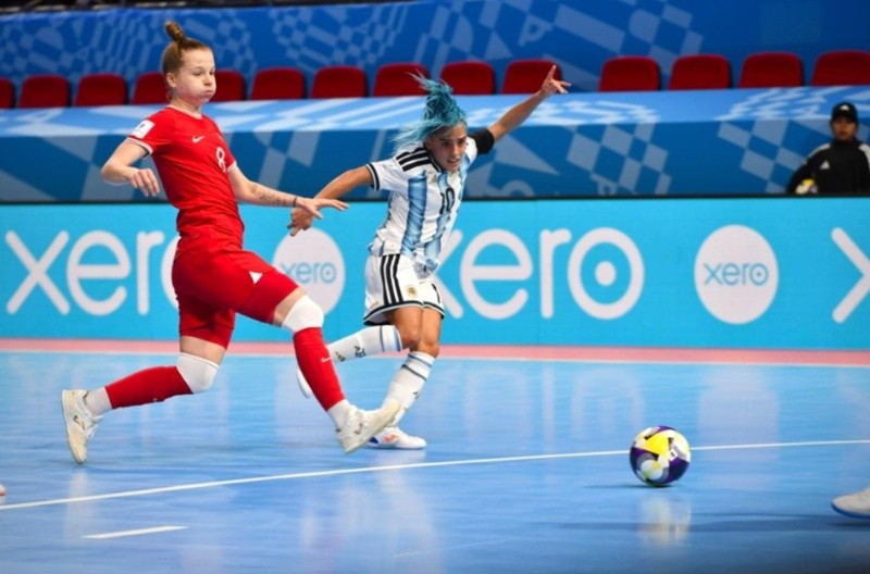  La Selección argentina femenina de futsal se impuso por 3 a 2 contra Polonia.