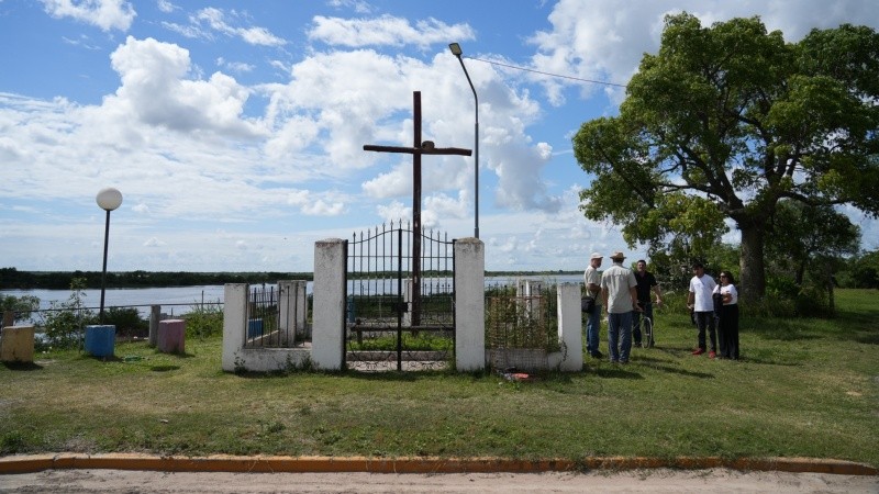 La vista a la costanera desde la cruz (Alan Monzón/Rosario3). 