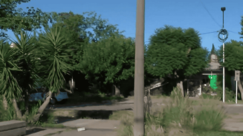 La zona de San Lorenzo donde ocurrió el hecho está en el límite con Fray Luis Beltrán.