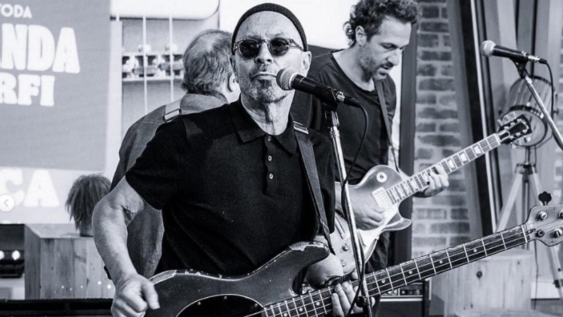 El músico Alfredo Toth.