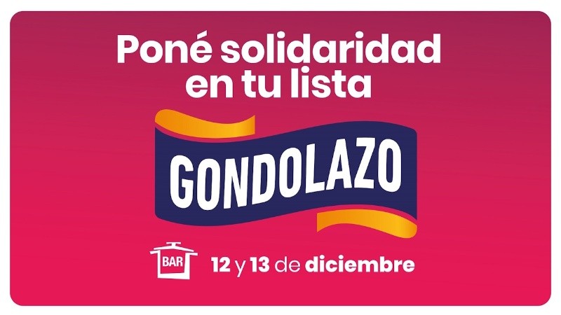 Este 12 y 13 de diciembre se realiza el Gondolazo en Rosario.