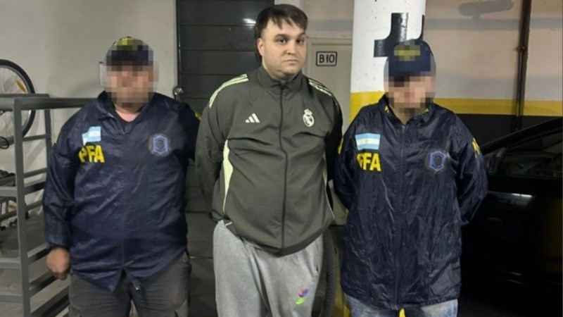 Ghiselli fue detenido en agosto en Salta al 2400.