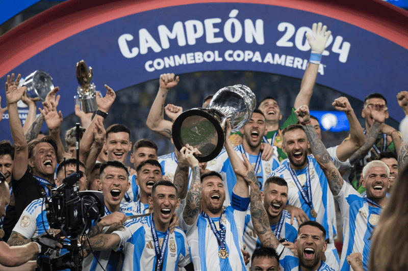  Argentina campeón Copa América 2024. 