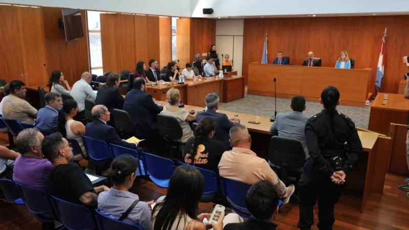 Lectura del veredicto del caso Paris (Alan Monzón) 