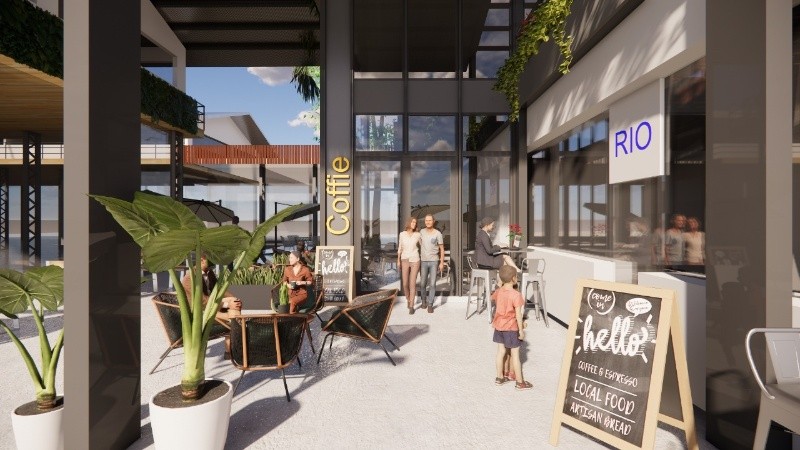 Una proyección de cómo quedará el nuevo espacio en Fune. 