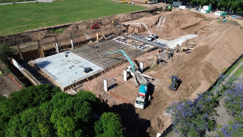  La del Centro Acuático es la obra más ajustada en cuanto a tiempos.