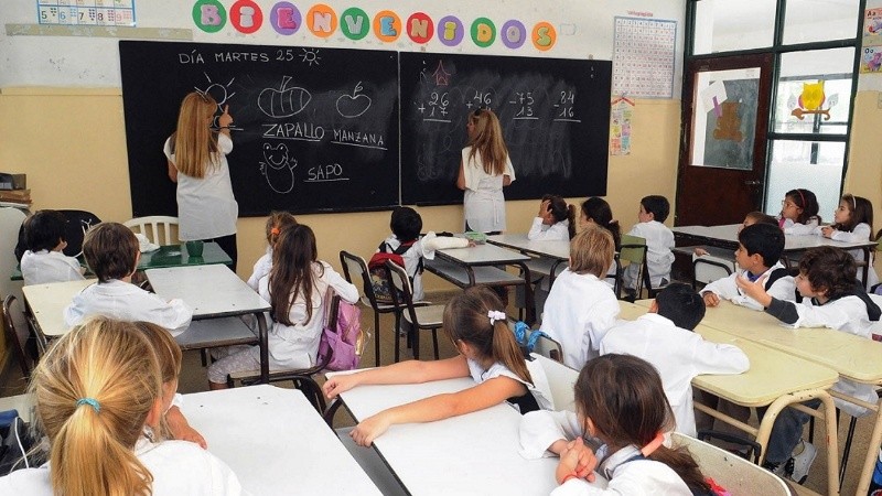 “Santa Fe está a tope de los días de clases que se dan en el país”, dijo Goity.