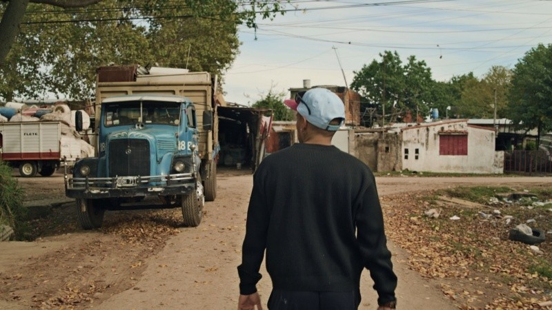 Luciano es el protagonista de la película rosarina premiada.