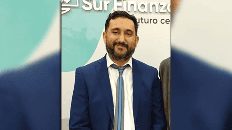 &nbsp;El titular de Sur Finanzas, Ariel Vallejo.