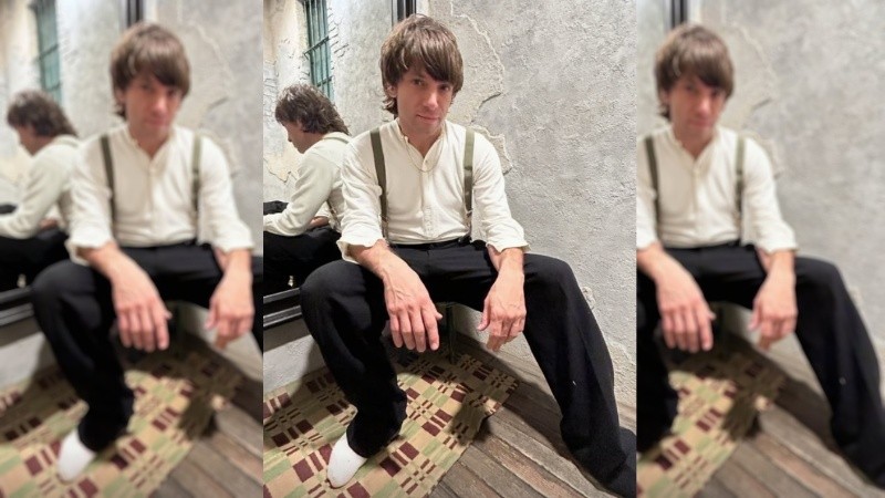 El cantante Joaquín Levinton.