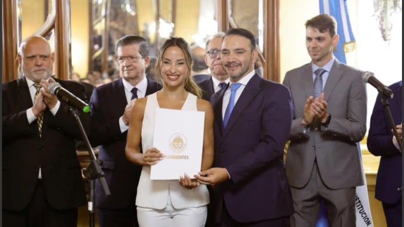 La exbailarina asumió este jueves.