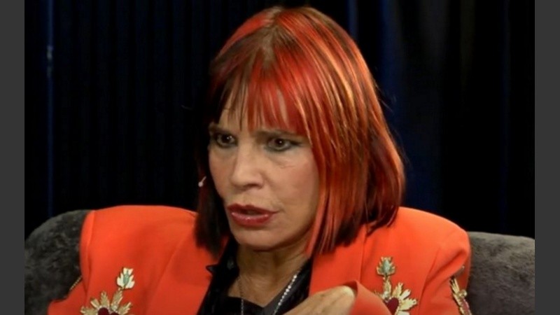 La artista contó su distanciamiento con Calamaro