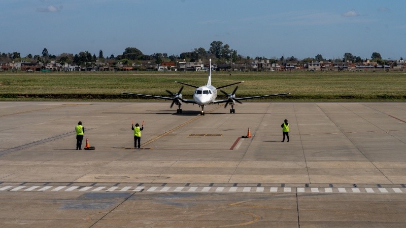 El Aeropuerto de Rosario se encuentra cerrado por obras, y reabrirá el lunes 29, una de las fechas de medidas de fuerza.