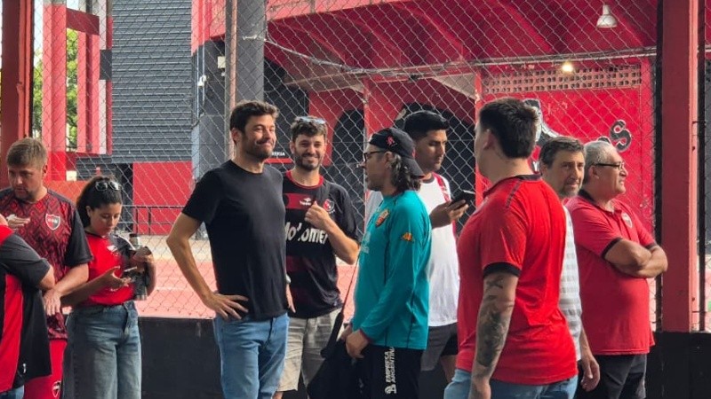 El candidato a intendente en 2023 fue votar al Parque (Rosario3).&nbsp;