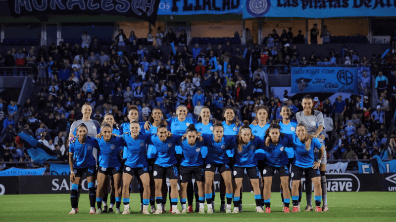 Belgrano campeón del torneo femenino por primera vez.