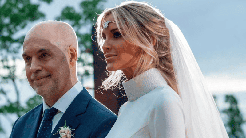 La pareja se casó en noviembre del año pasado.