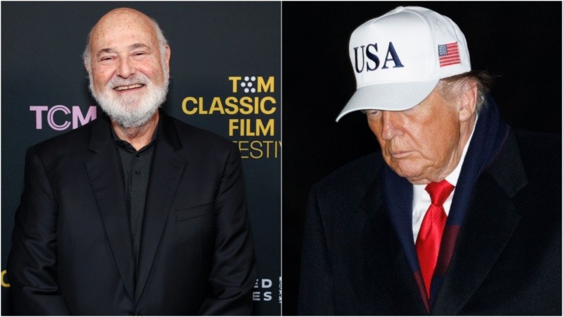 Reiner y su esposa murieron degollados; Trump ironizó con cuestiones ideológicas.