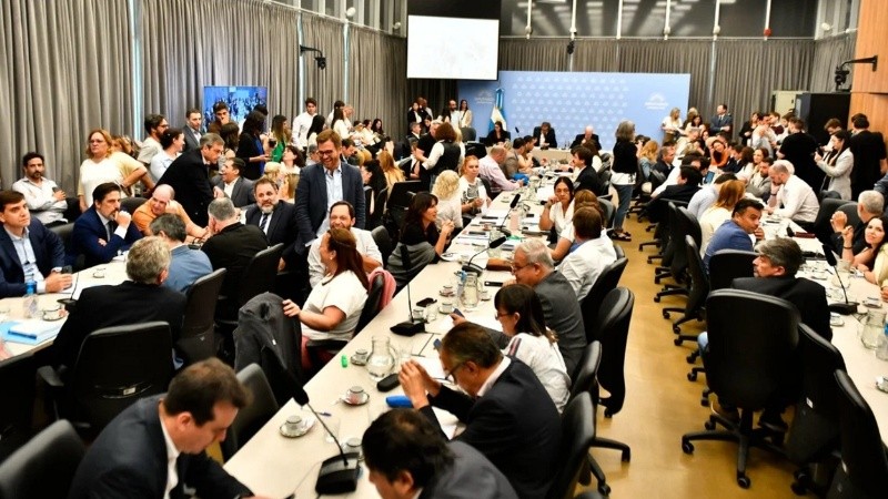 La comisión de Presupuesto y Hacienda de Diputados.