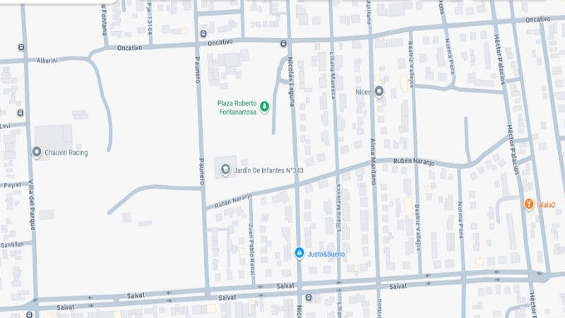 &nbsp;La calle Alma Maritano se ubica en el barrio La Cerámica, rodeada de otras calles de artistas y escritores reconocidos.