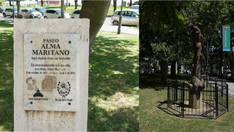 &nbsp;La placa en homenaje a Maritano fue colocada en 2017 y desde entonces el espacio es el 
