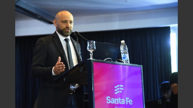 El ministro de Desarrollo de Santa Fe, Gustavo Puccini.