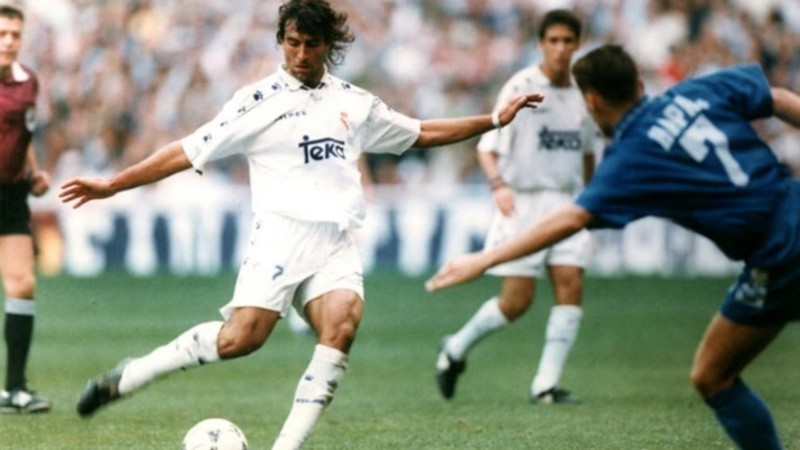 &nbsp;Juan Esnáider tuvo dos etapas en el Real Madrid de España.