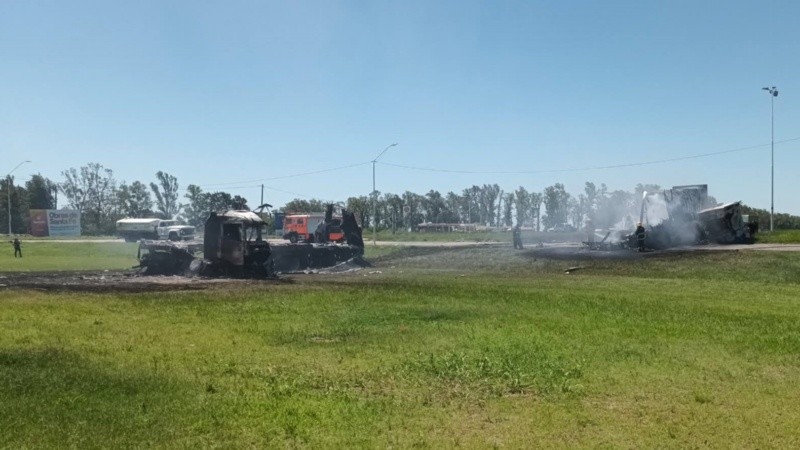 &nbsp;El choque se produjo en el cruce de las rutas 34 y 39.