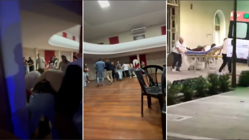 La pelea entre madres derivó en una escaramuza que canceló el acto de colación.