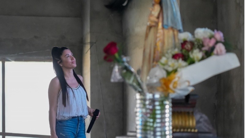 Leda en un encuentro en el sindicato de Recolectores en 2024. (Archivo/Alan Monzón)&nbsp;