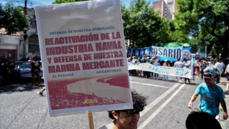 &nbsp;Jornada de protesta contra el proyecto de Milei de reforma laboral (Alan Monzón).