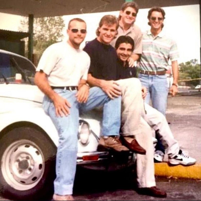 &nbsp;Torrente y Vivas, en el medio Franco, en una postal bien 