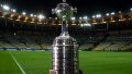 El trofeo de la Copa Libertadores.