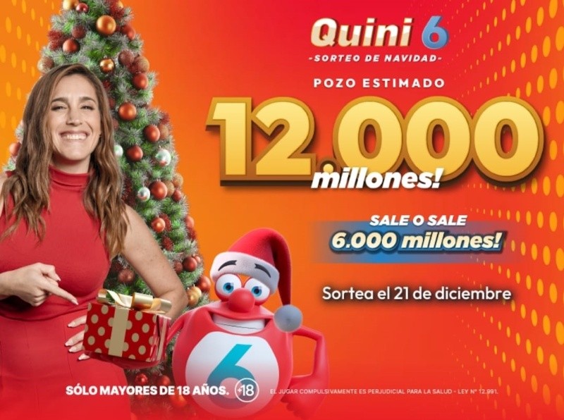 &nbsp;Un sorteo único para Navidad. 