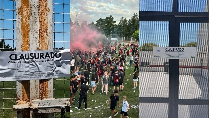 Este viernes la municipalidad de Carcarañá sancionó y clausuró la sede social del Club Atlético Carcarañá (Cremería)