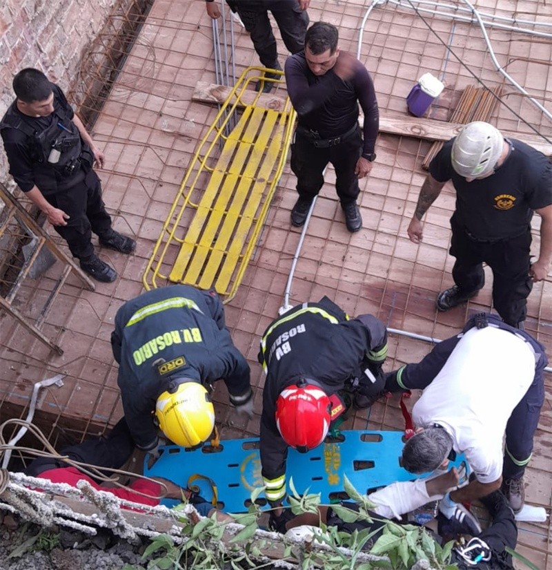 Trabajaron dos dotaciones de bomberos, con la Motorizada y el Sies.&nbsp;