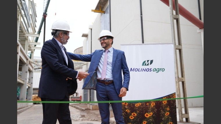 Molinos inaguró una inversión de 12 millones de dólares en San Lorenzo.