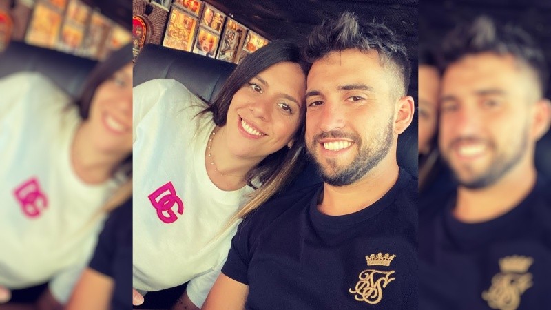 María Sol Messi y Julián Arellano.