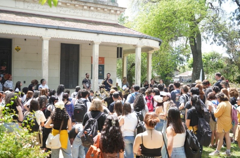 Una postal de la reapertura de espacios culturales.