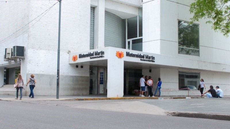 La Maternidad Martin, ubicada en calle Dorrego entre Rioja y San Luis. (Foto: Alan Monzón / Rosario3)