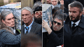 Ian Brown, Paul Weller, Liam Gallagher y David Beckham participaron del funeral de Gary Mounfield.
