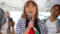 Detuvieron a Greta Thunberg en Londres durante una protesta propalestina.